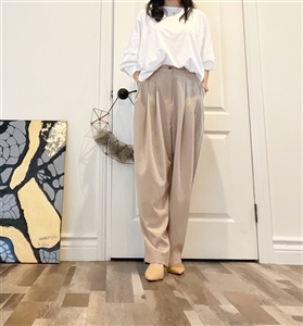 Beige Lanvin Pants (will ship within 1~2 weeks)